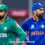Pak vs India match