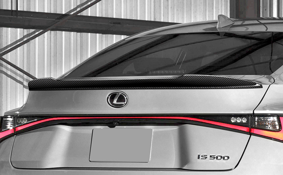 lexus is f sport 500 trunk spoiler