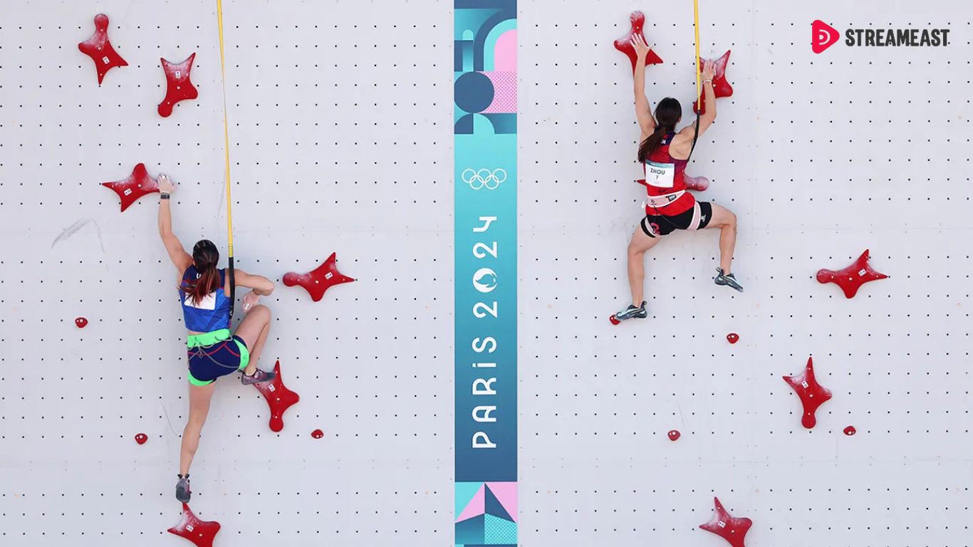 sport climbing combined olympics