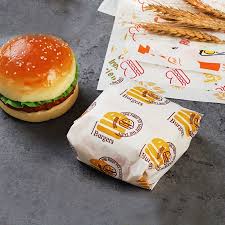 Custom Burger Wrapping Paper For Brand Growth Burger Paper