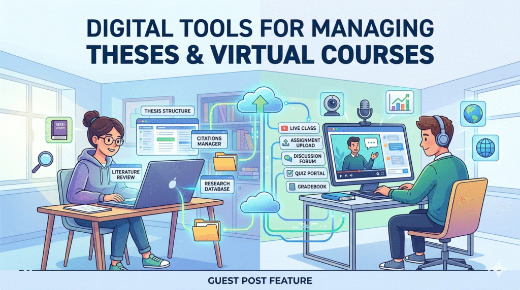 Digital Tools for Managing Theses and Virtual Courses Digital Tools for Managing Theses and Virtual Courses