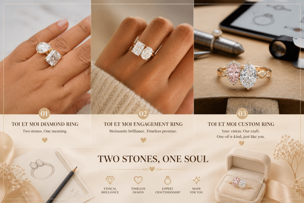 Popular Styles for Toi et Moi Engagement Rings