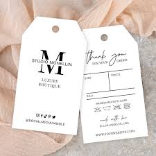 Custom Clothing Tags for Premium Branding and Apparel Identity clothing tags
